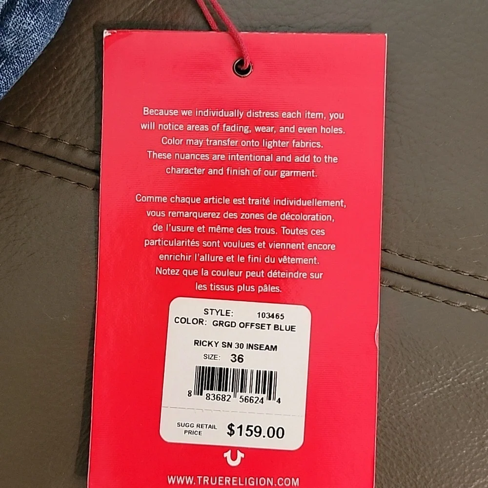 True Religion brand new